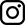 Black icon logo Instagram