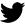 Black icon logo Twitter