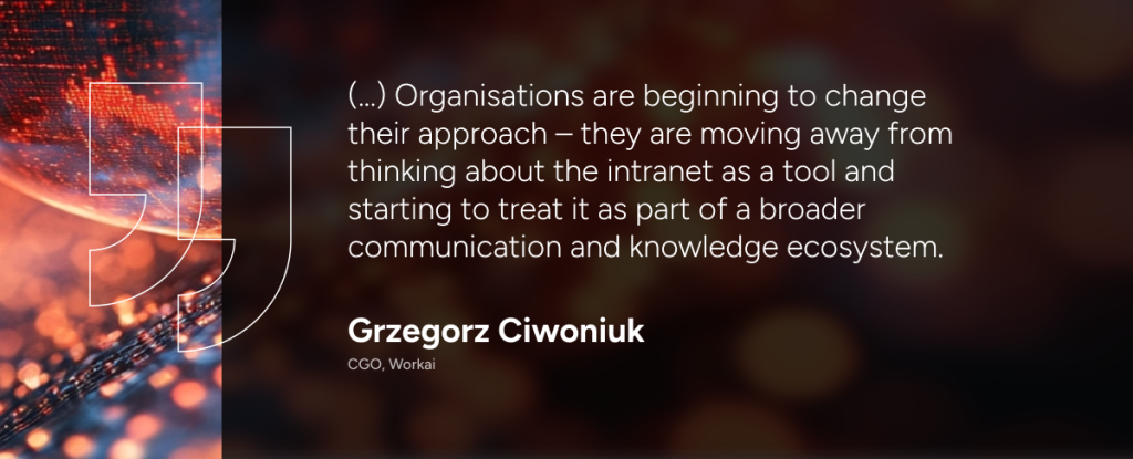 from a tool to a communication ecosystem: what should a modern intranet look like? a conversation with the workai team 2 from a tool to a communication ecosystem: what should a modern intranet look like? a conversation with the workai team 1