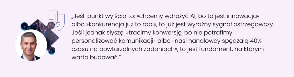 wdrożenie ai w organizacji: pytania, które warto zadać przed startem projektu 2 wdrożenie ai w organizacji: pytania, które warto zadać przed startem projektu 1