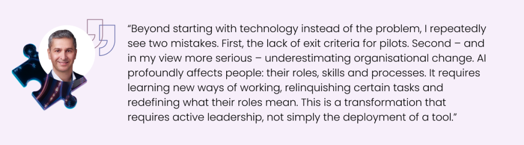 implementing ai in organisations: questions worth asking before starting a project 30 implementing ai in organisations: questions worth asking before starting a project 29